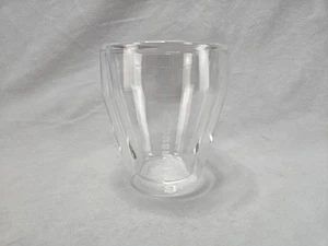 RARE Starbucks x Bodum Glass Tumbler Double Wall Insulated Holds 8 oz. - Picture 1 of 11
