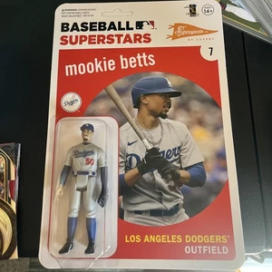 Mookie Betts - Topps Baseball Superstars - Super7 Figure - L.A. Dodgers - Picture 1 of 2