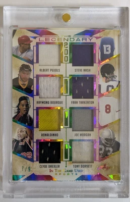 2022 Legendary 200 8 Patch (7/9) Pujols-Nash-Ronaldinho-Dorsett-Drexler-Morgan! - Image 1 of 2