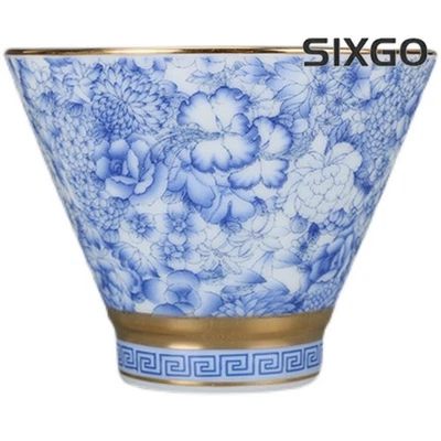 Blue and White Porcelain Master's Cup Teacup Tea Tasting Cup Antique Collection - Image 1 of 4