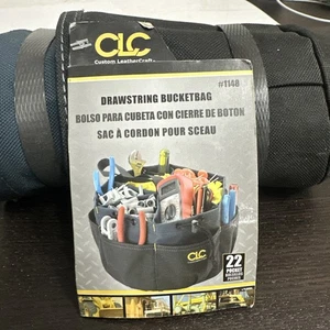 Clc Work Gear 1148 Bucket Bag, Black, Polyester, 18 Pockets - Picture 1 of 5