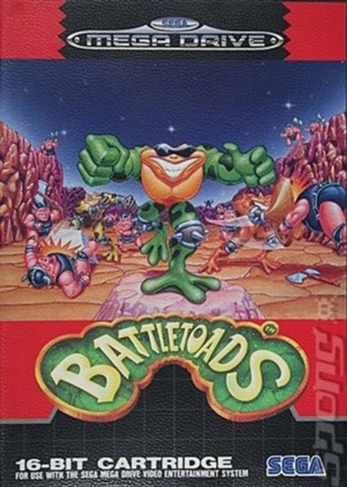 Battletoads - Sega Mega Drive Action Fighting Video Game Boxed - Image 1 of 1