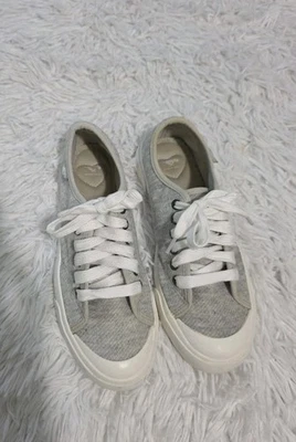 Rocket Dog Women's Gray Canvas Casual Workwear Lace Up Sneakers Size 7.5 - Image 1 of 4