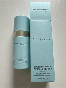 MATTER OF FACT BRIGHTENING + FIRMING SERUM 20% Vitamin C + Ferulic Acid 30ml - Picture 1 of 1