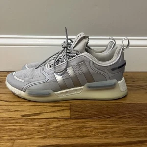 Adidas Originals NMD_V3 Light Grey Silver Metallic Men Casual Lifestyle Size 13 - Picture 1 of 7