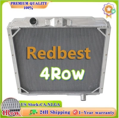 Radiador de 4 filas para 1992-2001 AM General Hummer 6,2 L/2002-2004 2006 Hummer H1 6,5 L Foto 1 de 4