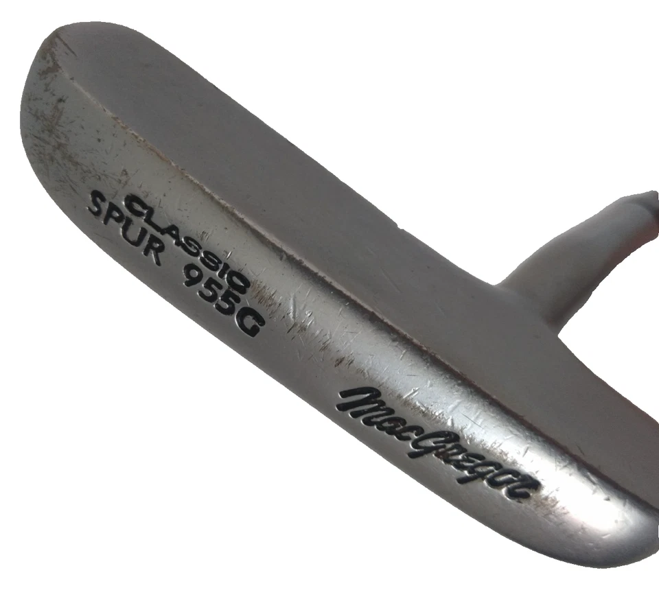 MacGregor Classic Spur 955G Blade Putter Right Handed Original Grip Steel Shaft - Image 1 of 4