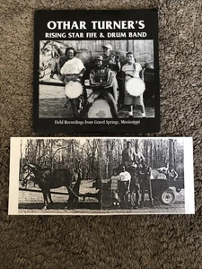 MINT OTHAR TURNER'S RISING STAR FIFE & DRUM BAND: field recordings from gravel - Picture 1 of 4