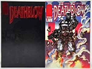 2 Image Comics Deathblow #1. 2 Jim Lee Cybernary Nick Manabat HIGH GRADE 9.2 NM- - Picture 1 of 9