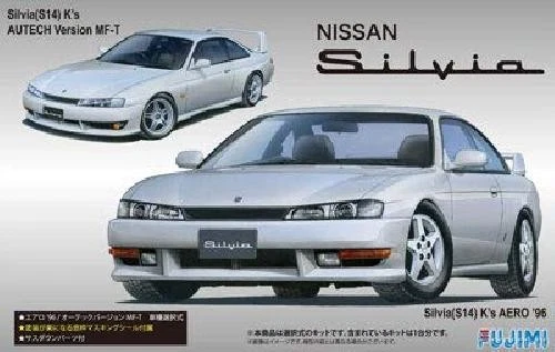 FUJIMI 1/24 No.84 NISSAN S14 Silvia K's AERO '96 kit ID84 F/Shipping From Japan - Image 1 of 1