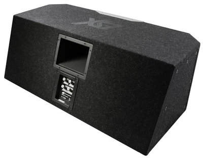 ESX DBX208BPQ 2x 8“ 20cm Dual-Bandpass-System Gehäusesubwoofer Bassbox 800 Watt  - Bild 1 von 4