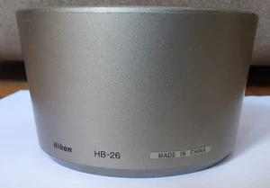 Gegenlichtblende Nikon HB - 26 Silber für AF Nikkor 70 - 300mm 1 : 4 - 5.6 G - Bild 1 von 5