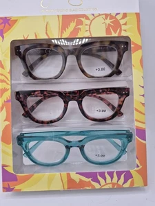 Jessica Simpson Lesebrille 3,00 Neu Brille - Bild 1 von 1