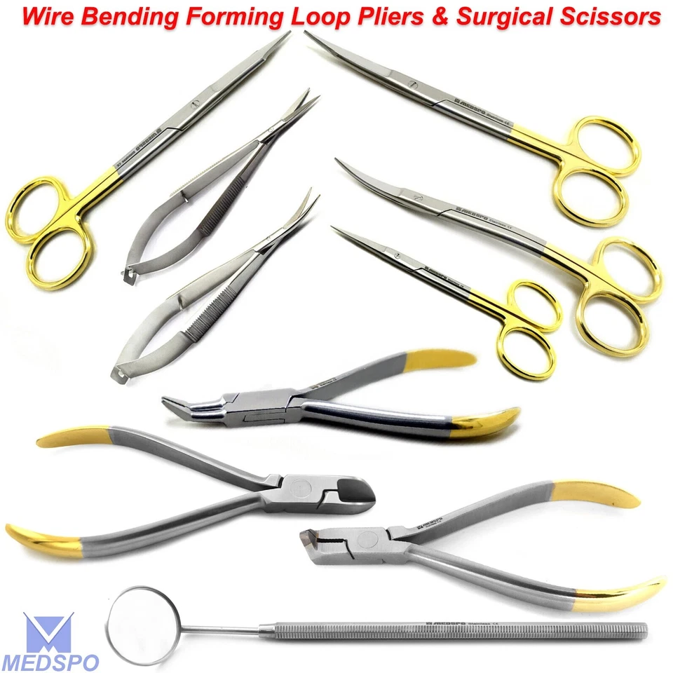 Ortodoncia Frenos Dentales Alicates Soporte Dental Pinzas Instrumentos Quirúrgicos Nuevo Foto 1 de 1