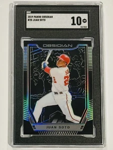 2019 Panini Obsidian #20 Juan Soto SGC 10 Gem Mint - Picture 1 of 2