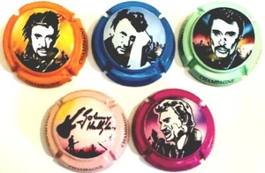 News ! Générique série de  5    Johnny Hallyday   1943 - 2017 - Picture 1 of 1