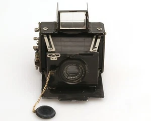 Ernemann Dresden Miniatur-Klapp mit Carl Zeiss Jena Tessar 4,5/7,5 cm ca. 1915 - Bild 1 von 7