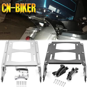 For Harley 09-13 Touring Quick Detachable Two-UP Tour Pack Rack Docking Kit - Picture 1 of 17