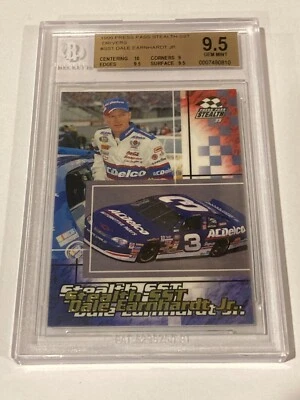Dale Earnhardt Jr. 1999 Press Pass Stealth SST Drivers BGS 9.5 Rookie Card #SS1 - Image 1 of 2