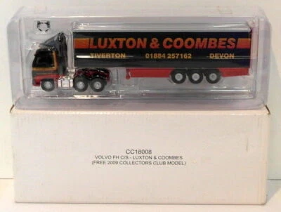 Corgi 1/76 Scale Diecast CC18008 - Volvo FH C/S - Luxton & Coombes - Image 1 of 4