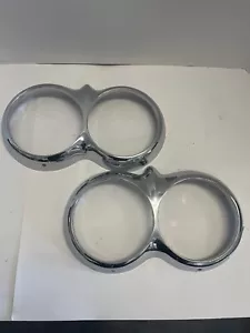 Bisel de faro cromado Corvette 1958-1960 3779239 - Imagen 1 de 2