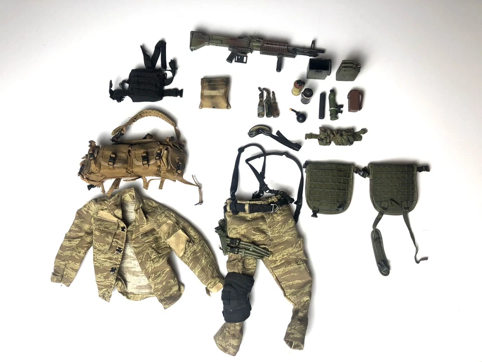 US NSW Forces Desert Ops Mk43 Tiger Stripe BDU Ver Mixed Lot With Additionals - Image 1 of 4