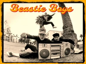 4.75" Beastie Boys Boombox vinyl sticker. 80's 90's Hip Hop decal for laptop. - Picture 1 of 2