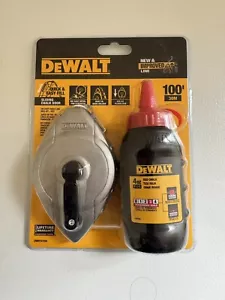 Carrete de aluminio Dewalt 3:1, 100 ft/30 m con kit de línea de tiza roja - Imagen 1 de 2