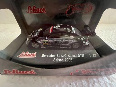 Schuco 25041 Mercedes Benz C Classe DTM 2005 1:87 H0 Nuovo in OVP - Immagine 1 di 3