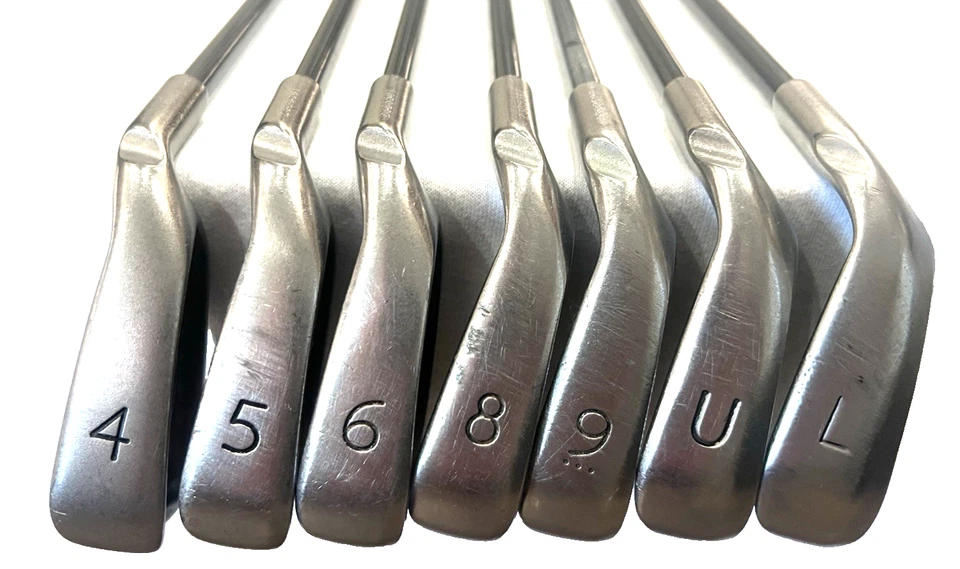 Ping G2 Iron Set 4 5 6 8 9 U L Graphite Shafts TFC 100 Reg Black & White Dot RH - Image 1 of 4