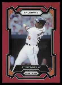 Panini Prizm Prizms 2024 rojo #37 Eddie Murray serie #183/299 - Imagen 1 de 2