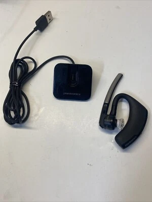 Plantronics Voyager Legend UC B235 Bluetooth w/Charging Stand, Free Case - Image 1 of 3