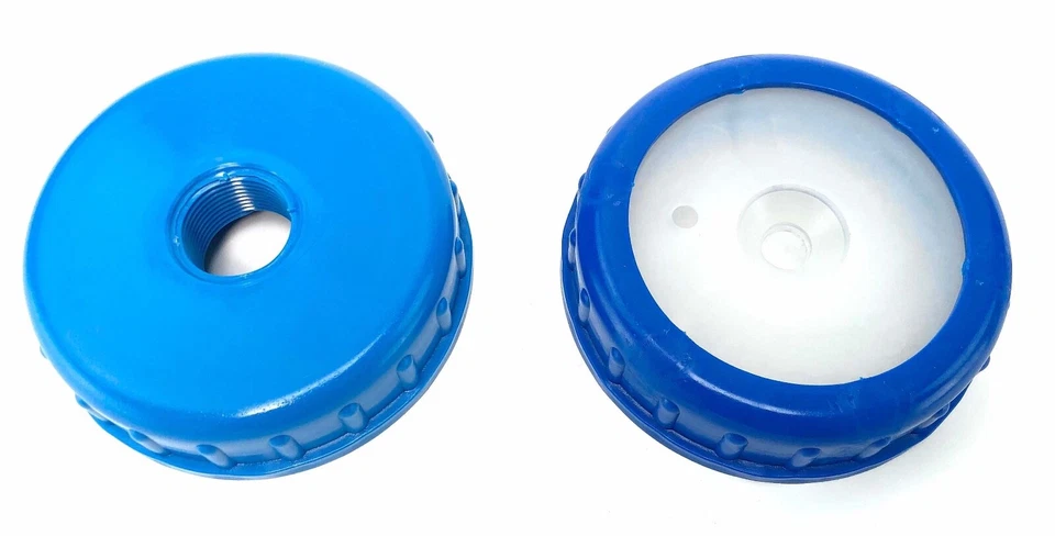 Deckelset DIN96 Kanister Frischwasser und Abwasser Camping Schraubdeckel  - Bild 1 von 1