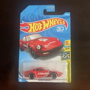 2018 Hot Wheels HW Speed Graphics Nissan Fairlady Z #244 Red - Picture 1 of 5