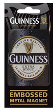 Guinness Embossed Metal  Fridge Refrigirator Magnet 3" x 2.1" Irish Store
