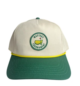 2025 Masters American Needle Retro Logo Embroidered Rope Snapback Golf Cap - Picture 1 of 3