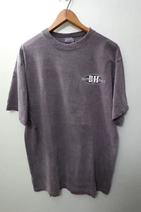 Vintage 90s Boothbay Harbor Maine T-Shirt Single Stitch Coastal Graphic Tee - Picture 1 of 10