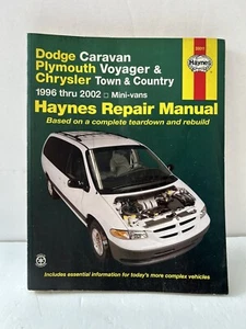 Haynes Repair manual 30011 Dodge Caravan Plymouth Voyager Town Country 1996-2002 - Picture 1 of 5