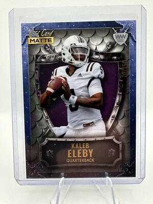 2022 Wild Card MATTE - Weekend Warriors White - Cobalt Frame / Purple Shield... - Image 1 of 3