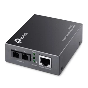 TP-Link Gigabit Ethernet Konwerter multimediów 1000 Mb/s Złącze SC 15000 m Reichw - Zdjęcie 1 z 8