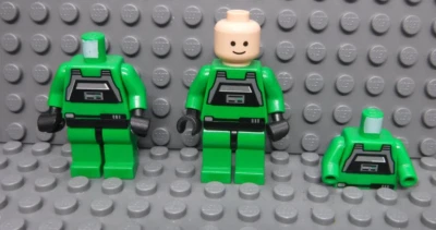 Lego Star Wars Ala A Piloto Rebelde Minifigura 6207 Cabeza de Turrón sw0031 Lote de 3 Foto 1 de 4