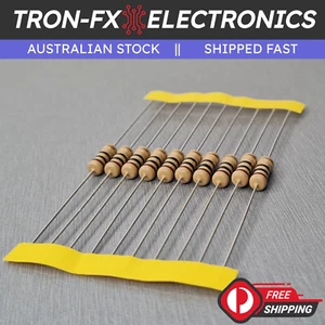10PCS 10R 2W 5% Carbon Film Resistor 10 OHM CF 2 Watt - Picture 1 of 6