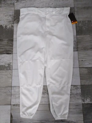 Pantalones de softbol Wilson para hombre XL blancos nuevos con etiquetas de béisbol A4376 Foto 1 de 4