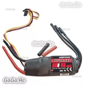 Hobbywing Skywalker 3-6S 5V5A UBEC 60A V2 Brushless Electronic Speed Controller - Picture 1 of 5