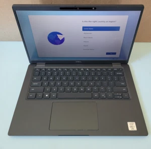 Dell Latitude 7410 i7-10610U 1.8Ghz 16GB Ram 256GB SSD 14" Laptop Win 11 Pro - Picture 1 of 13