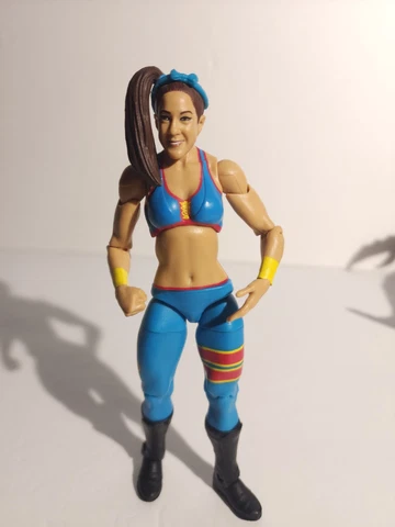Bayley Action Figure First Time In The Line WWE Mattel Basic Series 58 Cover