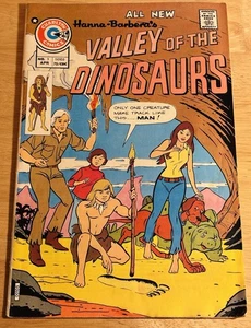 Cómic Charlton Comics Hanna-Barbera Valley of the Dinosaurs #1 1975 - Imagen 1 de 4