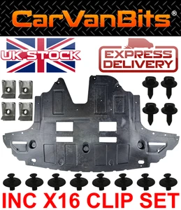 FOR HYUNDAI I20 2014- UNDERTRAY UNDER ENGINE COVER CLIP KIT FIXING CLIPS SET - Picture 1 of 10