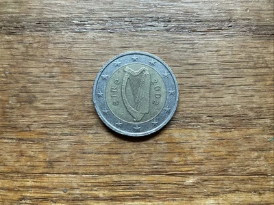 IRELAND 2 Two Euro Coin 2002 Harp Circulated - Image 1 of 2