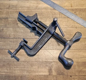 Hose Stay-Put Tool Co. Bench Clamp Snubber Tool Rare ANTIQUE Automotive Tools - Picture 1 of 5